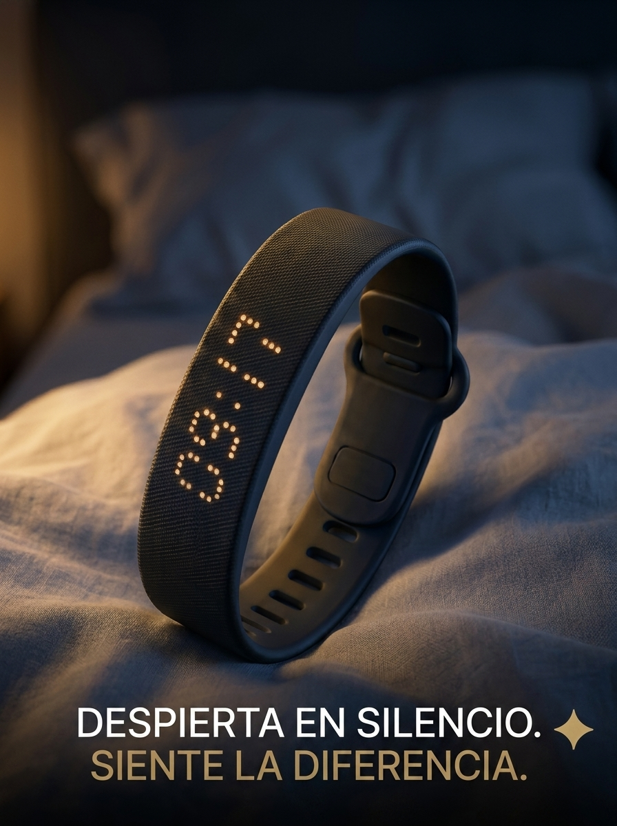 Nocta pulse — Despertador de vibración silencioso